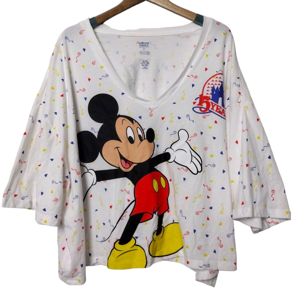Walt Disney World Vault Collection 15th Anniversary Crop Top